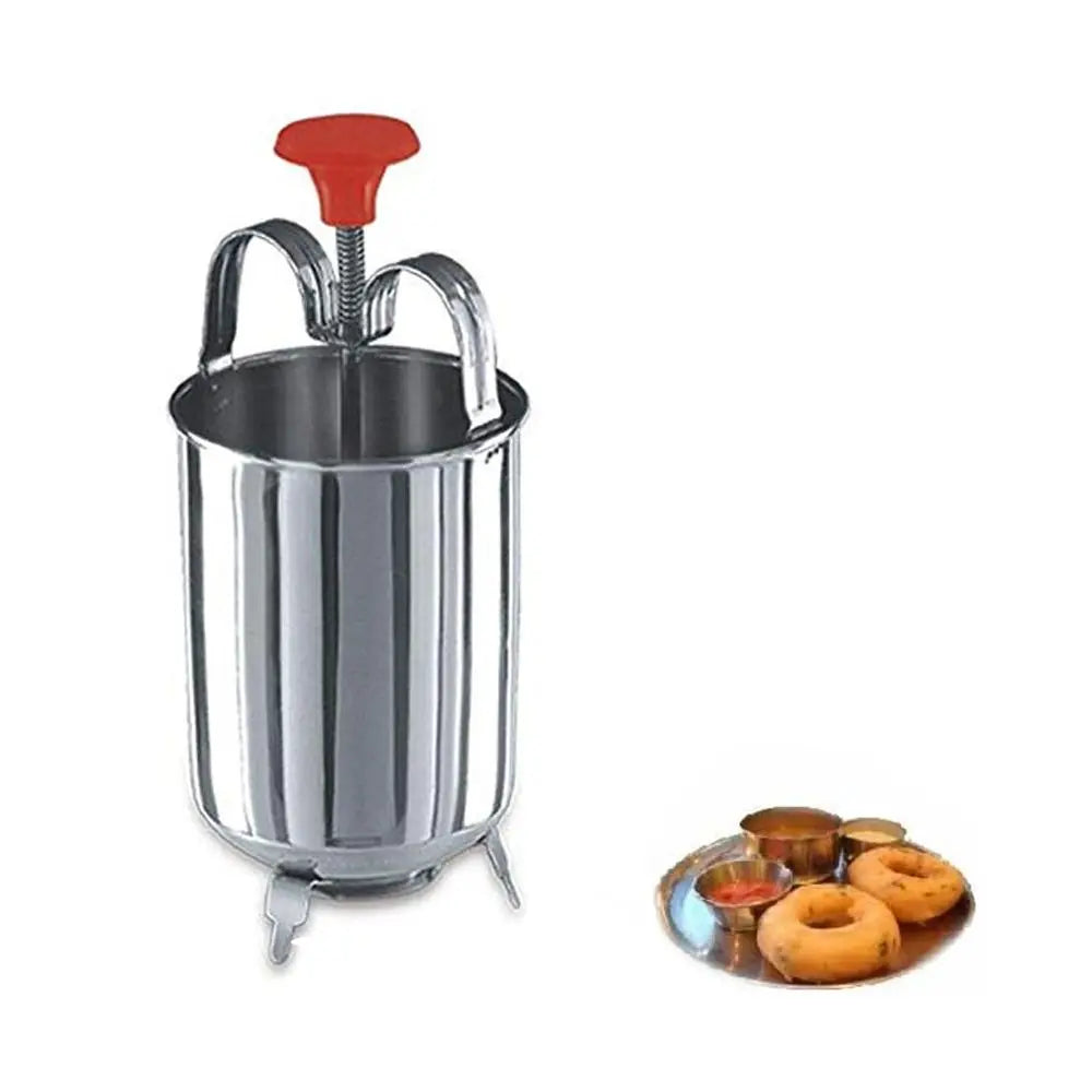 Stainless steel medu vada maker for kitchen use