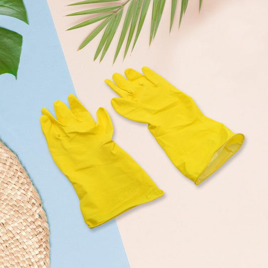 Multipurpose cleaning gloves for kitchen and bathroom use