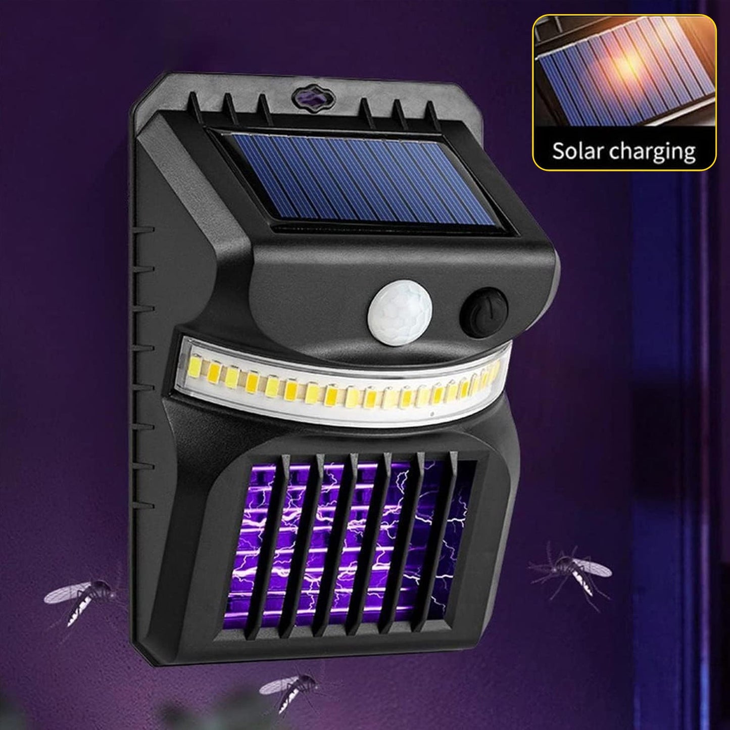 Bug Zapper Outdoor 2 in 1 Solar 