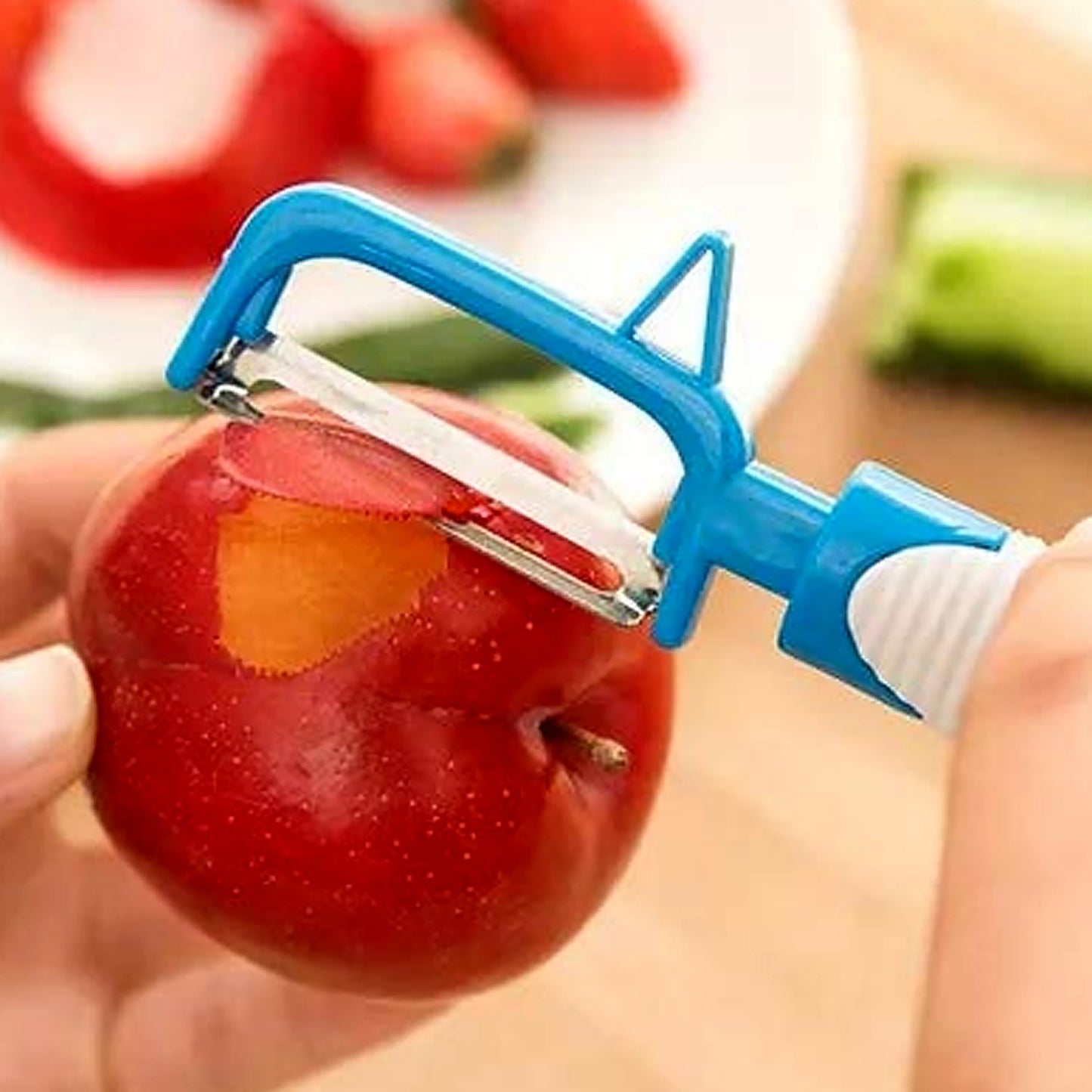 Vegetable Fruit Peelers Slicer & Bottle Opener, Kitchen Peeler For Veggie Fruit Potato Carrot, Bottle Opener With Plastic Handle Bottle Openers Wine Bottle Opener Cold Drink Bottle Opener (2Pc)