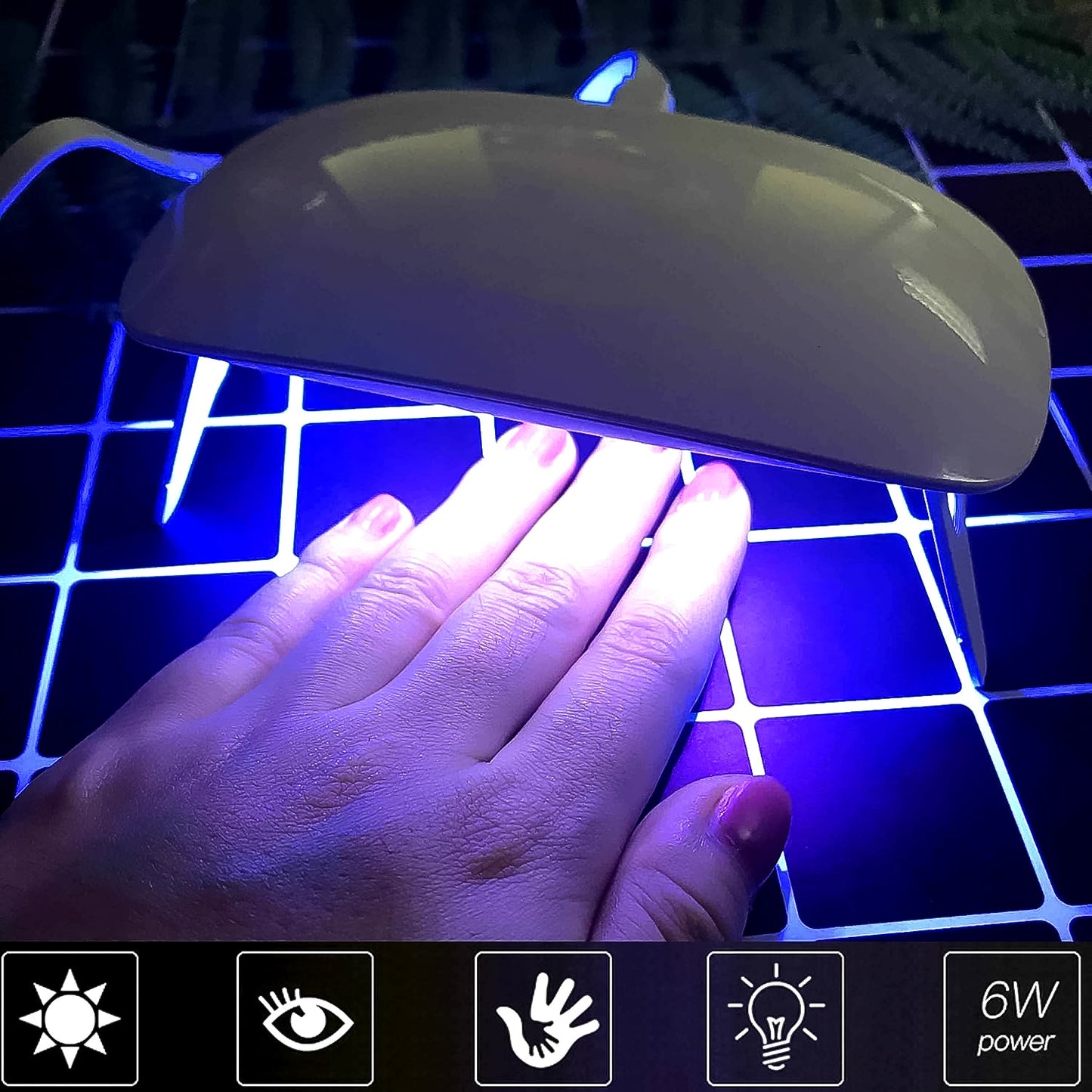 LKE Mini UV Nail Lamp