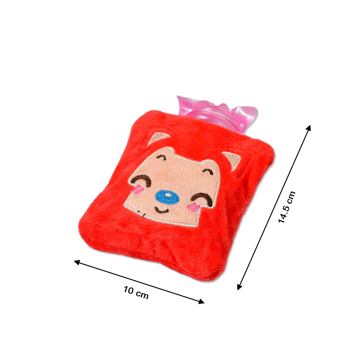 Cat-shaped hot water bag for warming hands, feet, and relief from pain