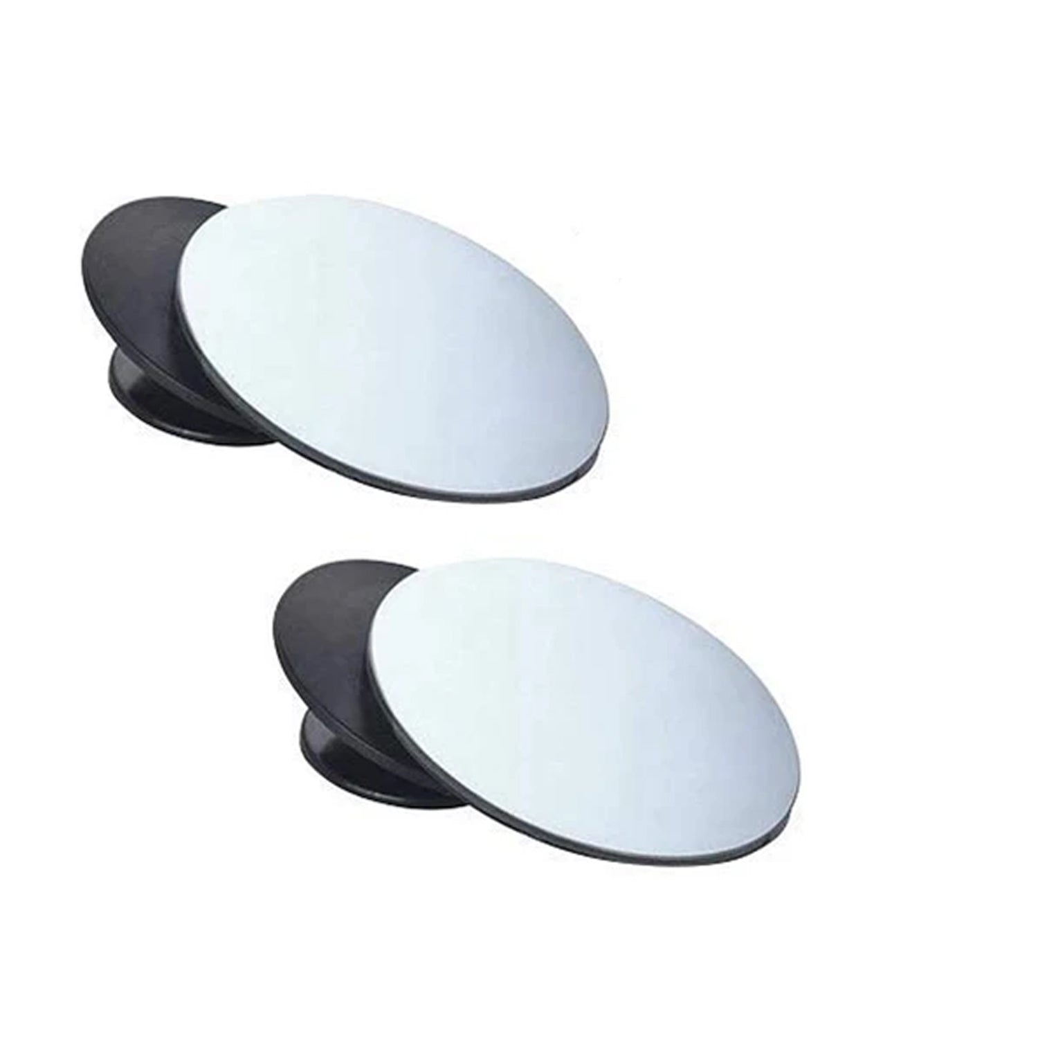 Convex rear view mirror for blind spots, pack of 2