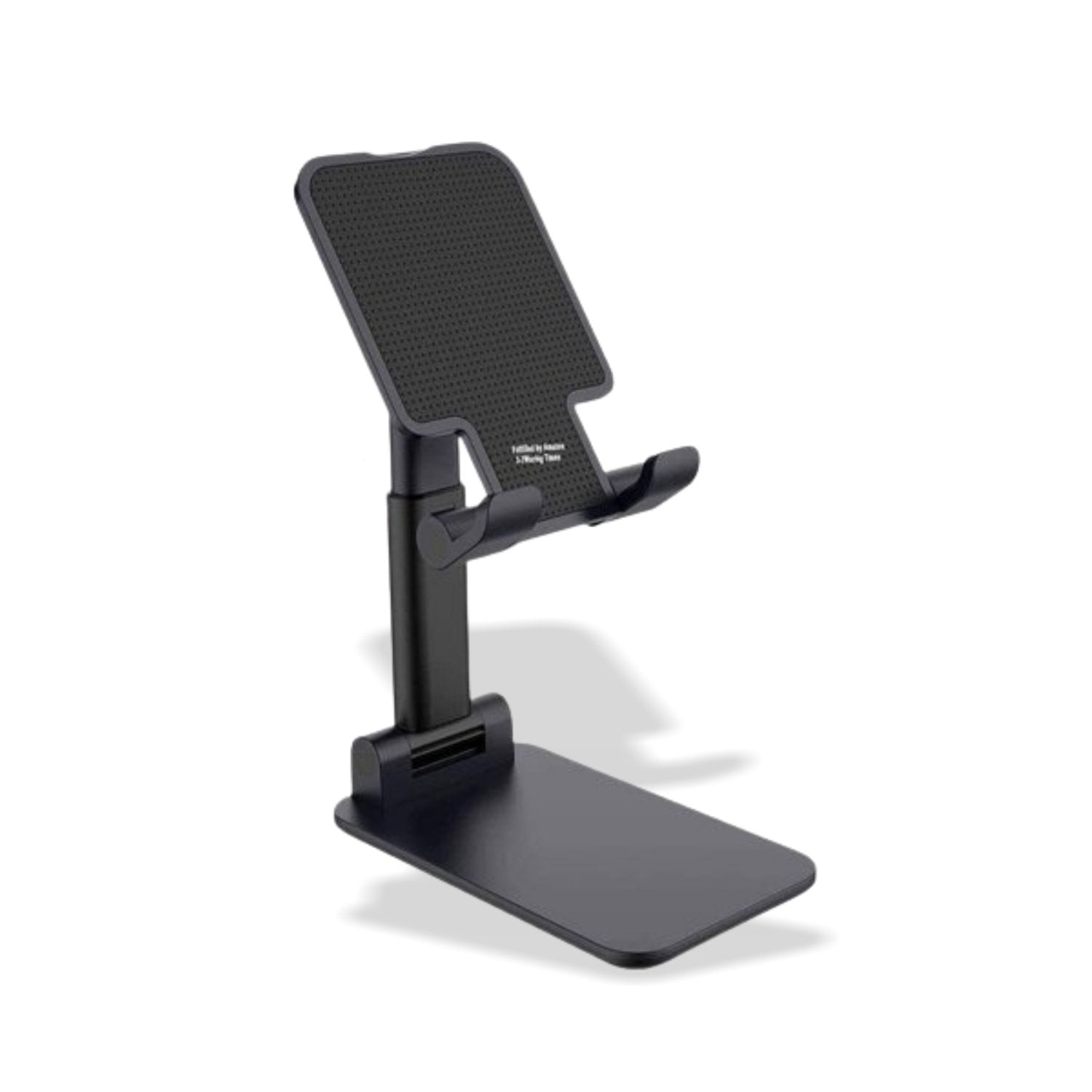 Desktop mobile holder with adjustable viewing angles