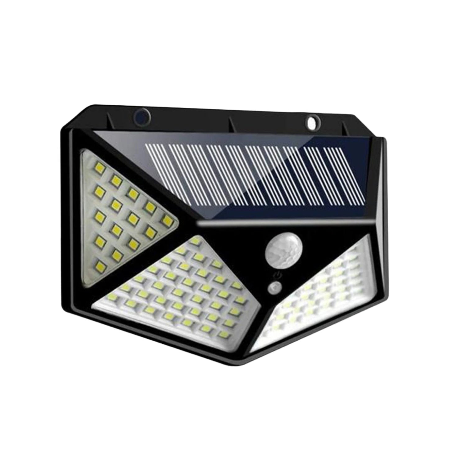 Solar LED garden light for outdoor security and pathways