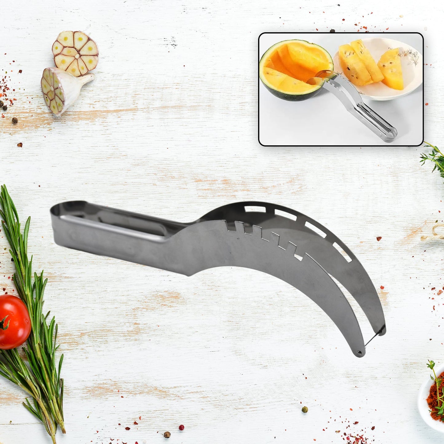 Durable slicer for fruits and vegetables.