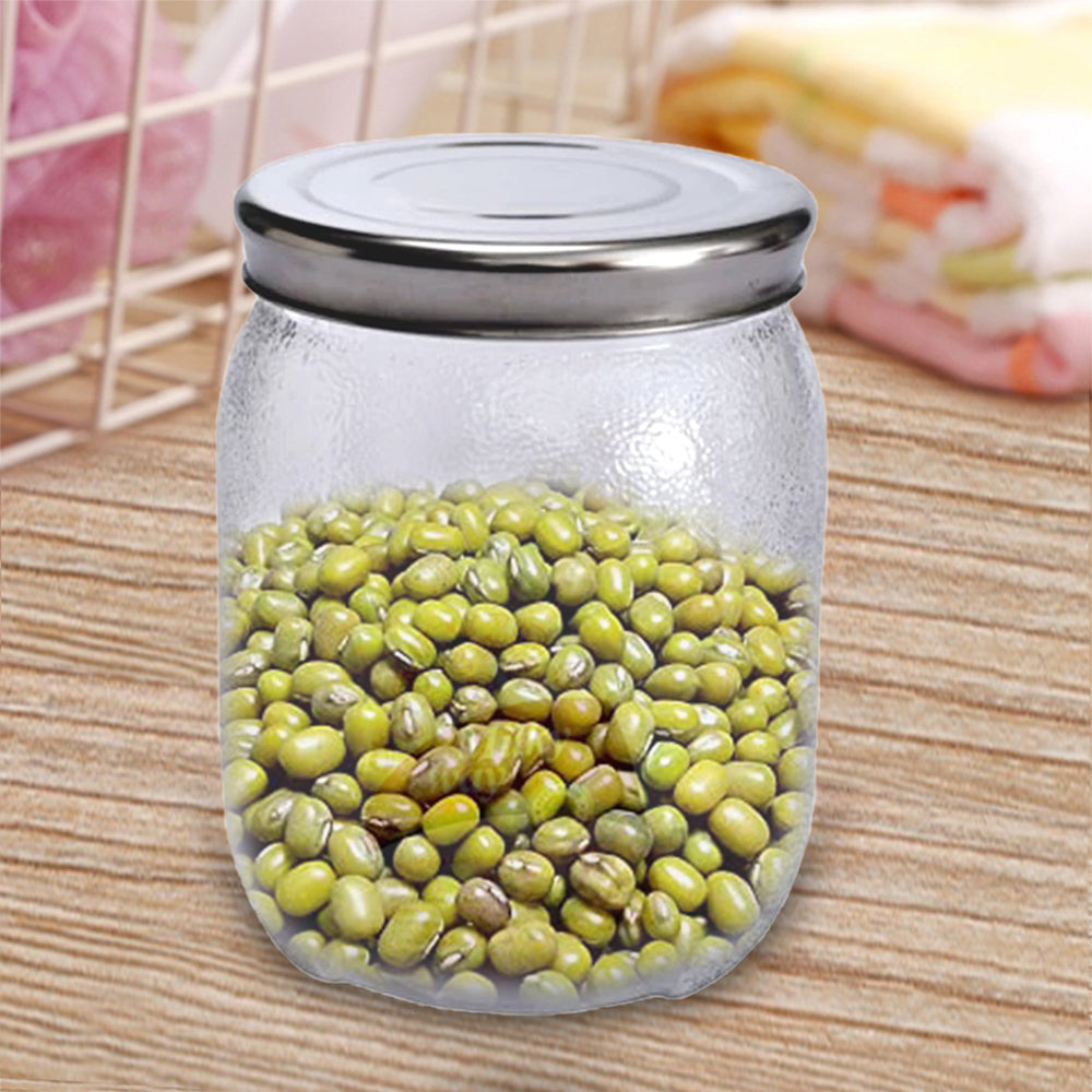 2000 ml mason jar for food preservation and airtight kitchen storage.