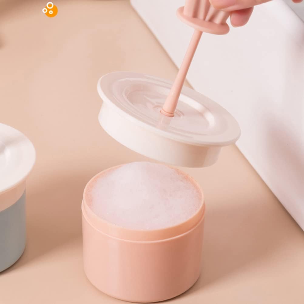 1 Pcs Facial Cleanser Foam Cup, Rich Foam Maker for Foam Facial Foam Maker Cup Cute Portable Facial Cleanser Foam Cup Skincare Tool for Face Wash.