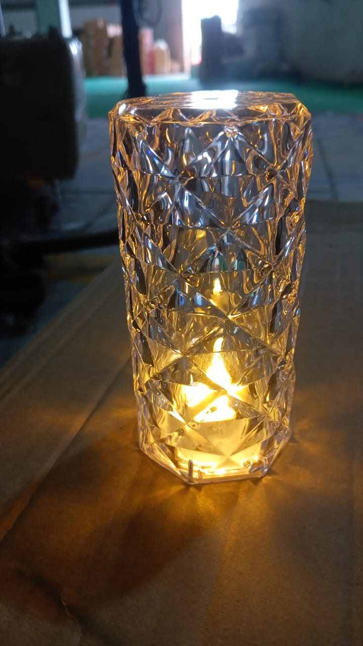 Diamond table lamp Candles for Home Decoration, Crystal Candle Lights